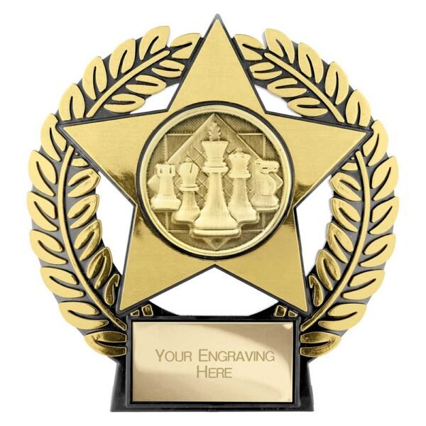 Emperor Star Chess Plaque