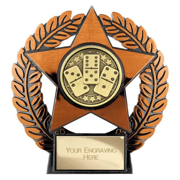 Emperor Star Dominoes Plaque