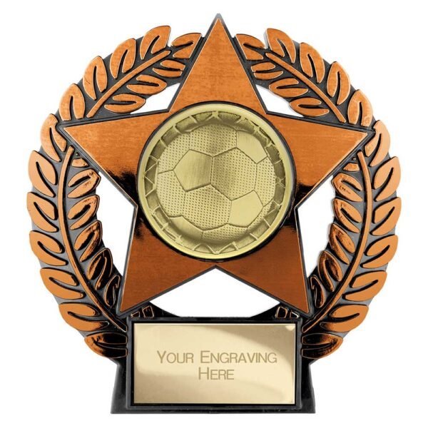 Emperor Star Football Plaque
