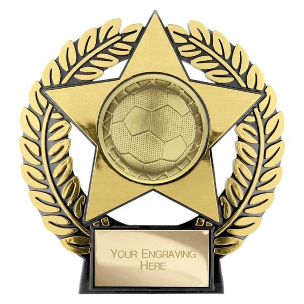 Emperor Star Football Plaque