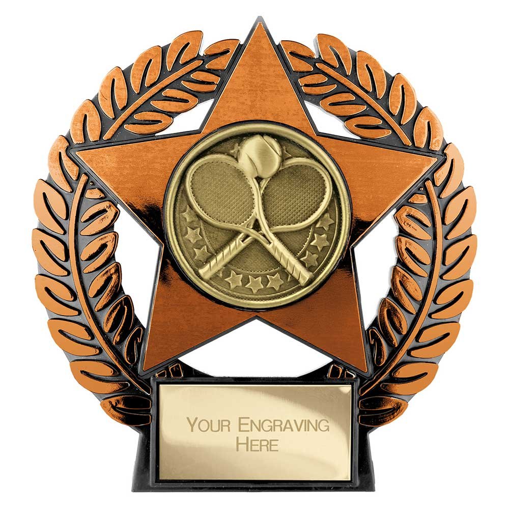 PL25080B.jpg Emperor Star Tennis Plaque - Image 1
