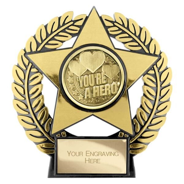 Emperor Star You're a Hero Plaque