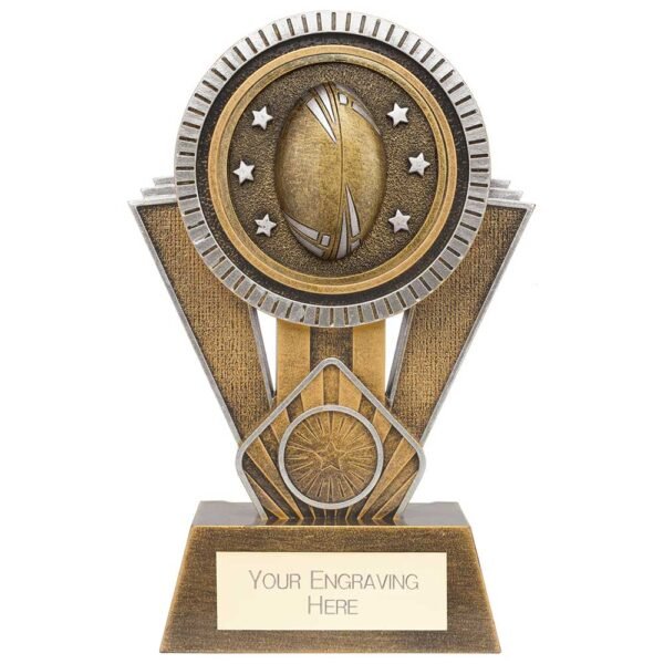 Apex Ikon Rugby Award Gold & Silver