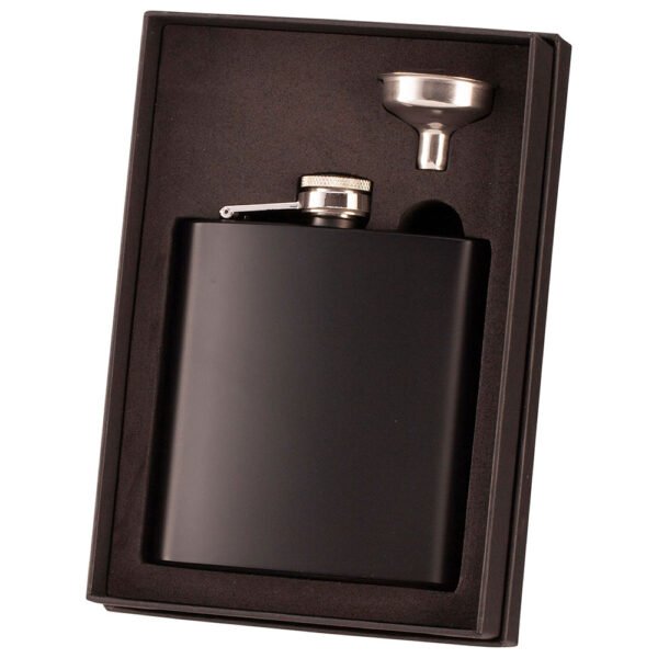 The Balefire Celtic Polished Steel Flask