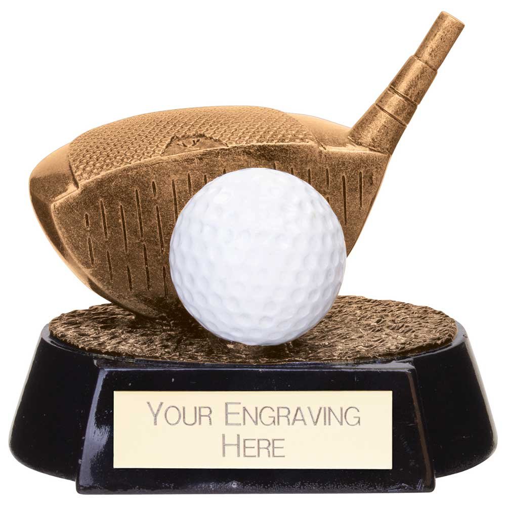 RF23030A.jpg Fairway Golf Driver Award Antique Gold - Image 1