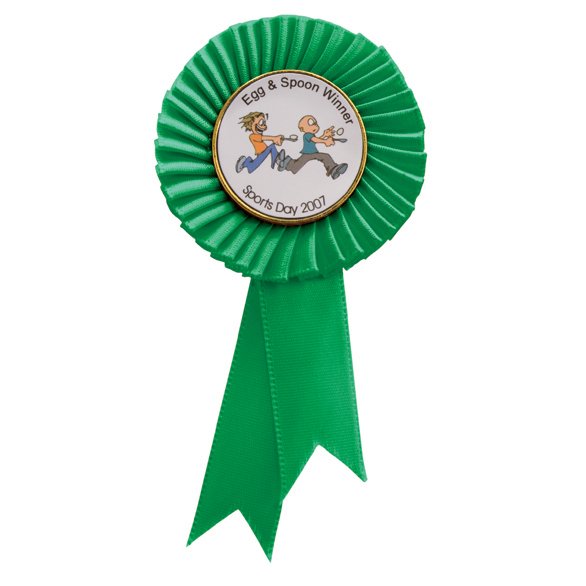 Tribute Mini Rosette Green