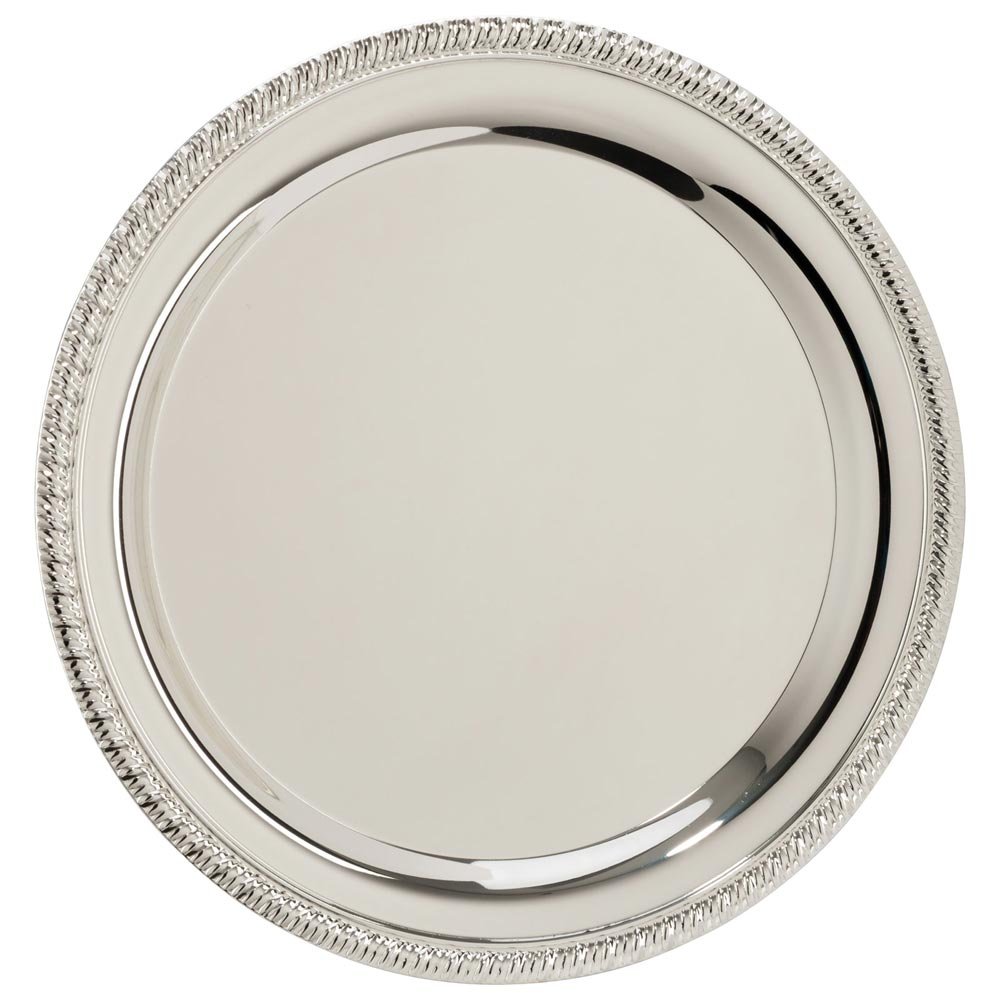 SL15183C.jpg Sterling Silver Salver - Image 1