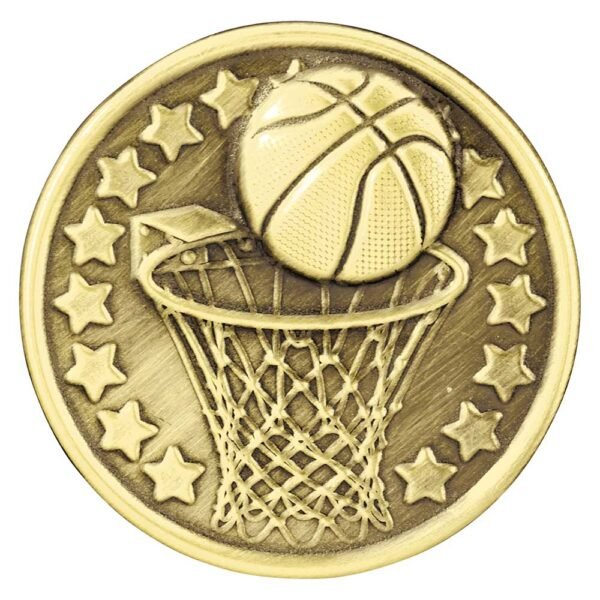 Superstar Basketball Metal Insert