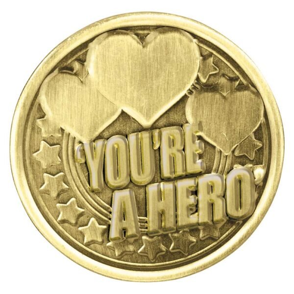 Superstar You're a Hero Metal Insert