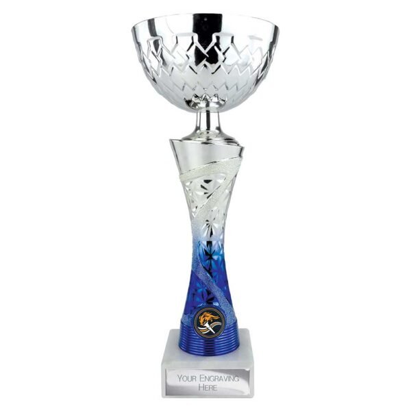 Vigour Trophy Silver & Blue
