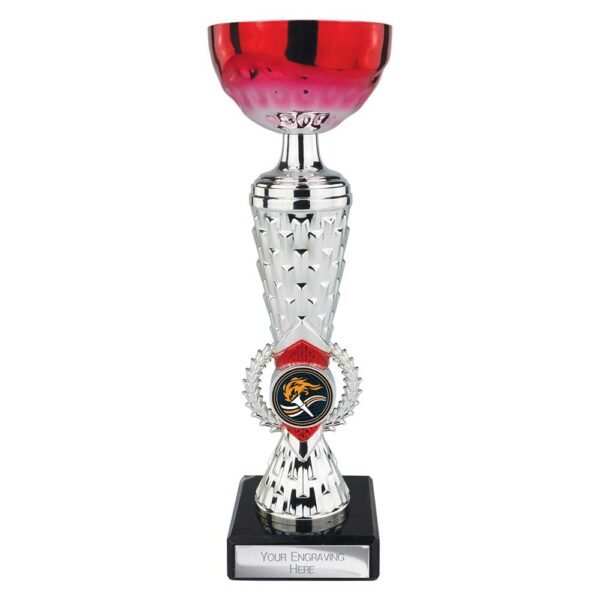Energy Trophy Red & Silver