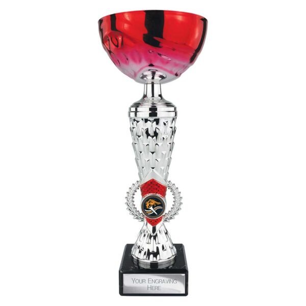 Energy Trophy Red & Silver