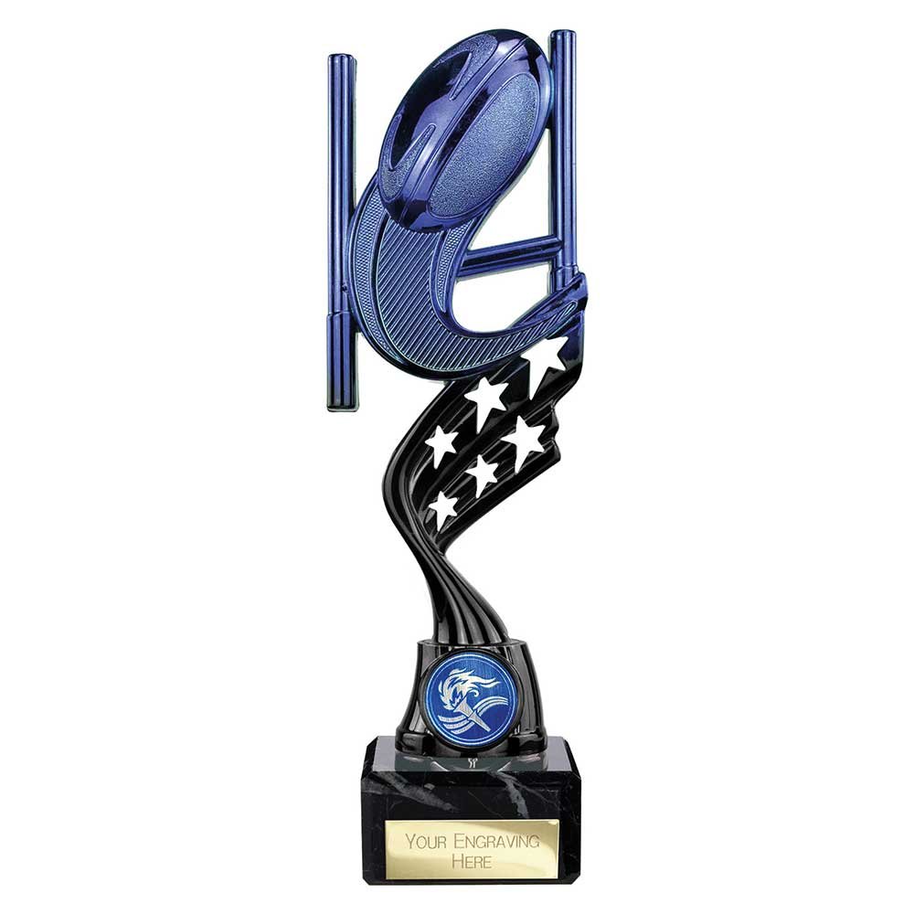 TR26579A.jpg Innov8 Rugby Plastic Trophy - Image 1